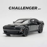 1:32 Challenger Hellcat Redeye Alloy Muscle Car Model Sound and Light Lasten Lelu Keräilykohteet Syntymäpäivälahja