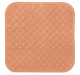 Tapis de fond de douche/baignoire antidérapant 54 x 54 cm, corail, Spirella Class