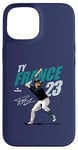 Coque pour iPhone 15 Ty France | Joueurs de baseball de Seattle | MLBTFE3001