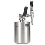 (2L)Cold Brew Coffee Maker L Steel Keg Nitrogen Coffee Machine Dispenser System