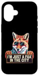 Coque pour iPhone 16 I'm Just a Fox in the City Design Cool Urban Design