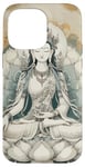 iPhone 14 Pro Max White Tara Tibetan Buddhism Goddess Ancient Deity Case