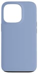 Coque pour iPhone 13 Pro Couleur bleu sérénité simple