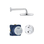 Set de douche Tempesta 210 avec thermostat encastré, chrome (34726000)