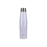 BUILT Apex - Bouteille Isotherme avec Bouchon Hermétique, 100% Réutilisable, Sans BPA, Gourde en Acier Inoxydable 18/10, 540 ml, Mauve Irisé