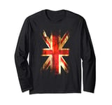 United Kingdom Flag British Union Jack UK Flags Men Women Long Sleeve T-Shirt