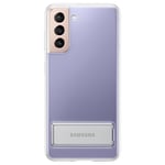 Genuine Samsung Galaxy S21 Plus Clear Standing Cover - Transparent