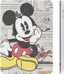 Disney Mickey Mouse Ipad 2020 (10.2in) Étui Avec Porte-Stylo Antichoc Mise En Veille/Réveil Automatique Trifold Housse De Protection Transparente Pour Tablette