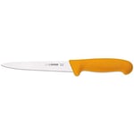 Giesser depuis 1776 - fabriqué en Allemagne - Couteau à fileter orange, Basic Orange, lame 16 cm, antidérapant, couteau à fileter lavable au lave-vaisselle, inoxydable