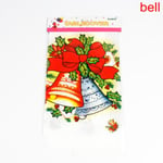 110*180cm Christmas Tablecloth Table Cover Festival Decor Bell