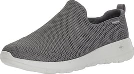 Skechers Men's Go Walk Max-athletic Air Mesh Slip on Walking Shoe Sneaker, Charcoal, 9 UK