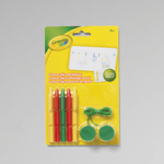 CRAYOLA® CRAYON CLIP WALL DISPLAY, happy harlekin