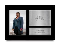 HWC Trading A4 Jo Martin The Fugitive Doctor Dr Who Gifts Printed Signed Autograph Picture for TV Show Fans - A4