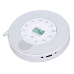 Portable CD Player Anti Skip CD Player 2000mAh Battery Memory Playing For Car