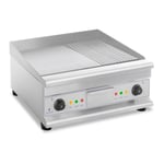 Plancha Grill Électrique Nervurée Double 60 Cm 6 400 Watts Helloshop26 14_0002861