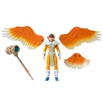 Masters of the Universe Origins Turtles of Grayskull Sorceress April O’Neil Action Figure Toy, 16 Articulations, Wings & Armor, TMNT MOTU Crossover, HTH19