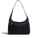 Radley Black Shoulder Bag Medium Top Zip Handbag Polyester Finsbury Park RRP£149