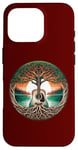 Coque pour iPhone 16 Pro Folk Music In Nature By A Lake Guitare acoustique hippie