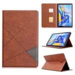 DANYCU Compatible avec l'onglet Samsung Galaxy S7 (T870) Couvercle de Protection Tablet Tablet avec Kickstand & Card Slots 360 Coquille Antichoc complète,Marron