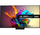 LG 86QNED91T6A  Smart 4K Ultra HD HDR QNED TV with Amazon Alexa, Silver/Grey