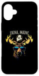 iPhone 16 Plus China Maine USA Moose Wearing Sunglasses Design Case