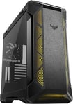 Tuf Gaming Gt501 Boîtier Pc Gaming Atx/Eatx,Panneau En Verre Trempé,3 Ventilateurs 120Mm Rgb Adressable Et Aura Sync,Un Ventilateur Arrière Pwm De 140 Mm