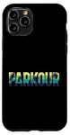 iPhone 11 Pro Parkour Free Running Traceur Retro Vintage Parkour Case