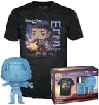 Funko Pop! Tee (Adult): Attack on Titan Final Season - Eren Jaeger (with Marks) Vinyl Figure and T-Shirt (M)