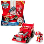 Paw Patrol Race & Go Deluxe Vehicle & Action Figure Kids - Marshall - new