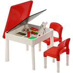 LIBERTY HOUSE TOYS Table And Chairs Set 698FB Multicolour 510 (W) x 540 (D) x 450 (H) mm