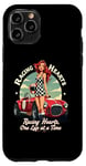 iPhone 11 Pro Racing Hearts, One Lap At A Time Pinup Case