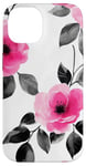 Coque pour iPhone 14 Rose aquarelle Roses florales Roses roses roses