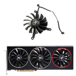 Ventilateur de carte graphique Radeon RX 6700XT 6750XT,pour XFX Speedster SWFT 309 Radeon RX 6700 XT 12GO,CF1015U12S,1x95mm,2x87mm - Type C-Fan