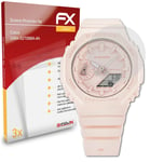 atFoliX 3x Screen Protection Film for Casio GMA-S2100BA-4A matt&shockproof