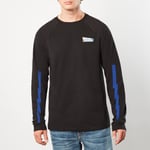 Back to the Future 3D Logo Unisex Long sleeve - Black - S