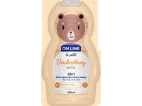 On Line On Line Le Petit 3In1 Cleansing Gel For The Body, Hair And Face For Children Sponge Cake 350Ml