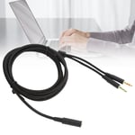 2in 1 Adapter Headphone Audio Cable Fit for Kingston HyperX Cloud Stinger/Cloud