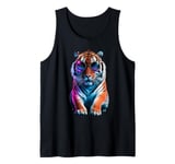 Cool Tiger in Sunglasses Tank Top