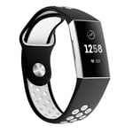 Sportarmband Fitbit Charge 3/4 Svart/Vit