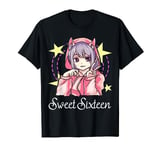 Sweet Sixteen Anime Girls T-Shirt