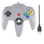 Manette de Jeu 64 N64 USB Classique Gamepad Joystick pour Windows PC Mac