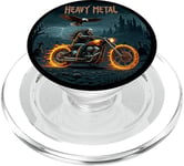 Heavy Metal Thrash Hard Rock Horreur Rocker Tenue moto PopSockets PopGrip pour MagSafe