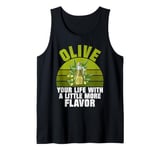 Olive Your Life with a Little More Flavor Olive Lover Tank Top