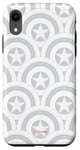 Coque pour iPhone XR Marvel Captain America: Brave New World Ghost Shield Pattern