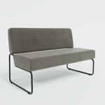 Soffa Play - Modul 130 cm, Tyg Nevotex Eros Trend 47 - Grå