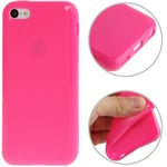 Étui pour Téléphone Portable Étui TPU pour Apple IPHONE 5C Rose Vif