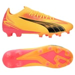 PUMA Ultra Match Fg/ag Forever Faster - Sun Stream/svart/rosa Dam, storlek 40½