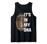 It's In My DNA Vintage American Football Supporter Funny Tank Top