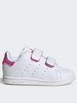 adidas Originals Stan Smith Comfort Closure Shoes Kids - White, White, Size 9.5 Younger