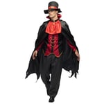 Boland - Costume Maître Vampire pour adultes, costume de carnaval, set de costume pour Halloween, carnaval et fête à thème